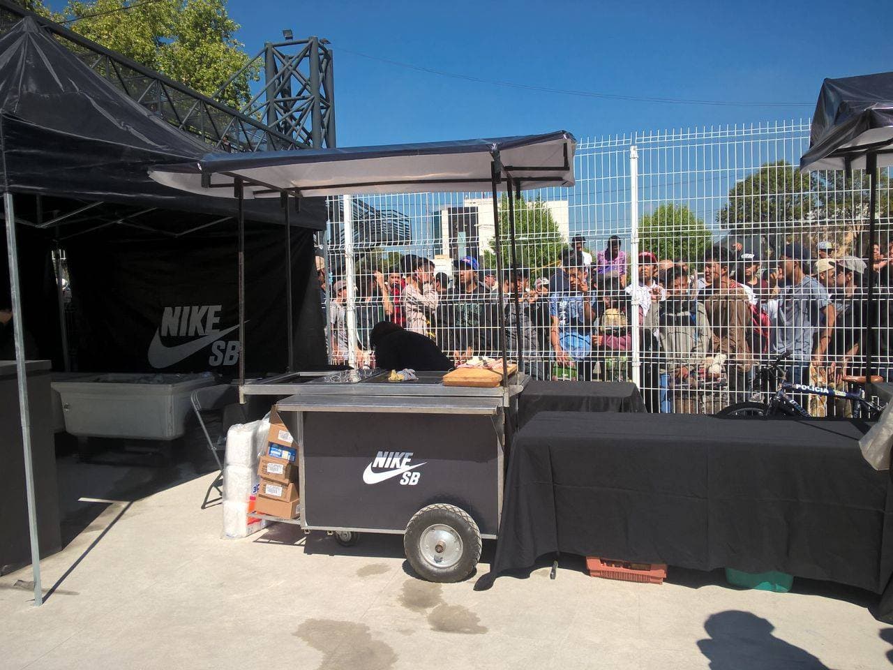 Carrito personalizado para Nike